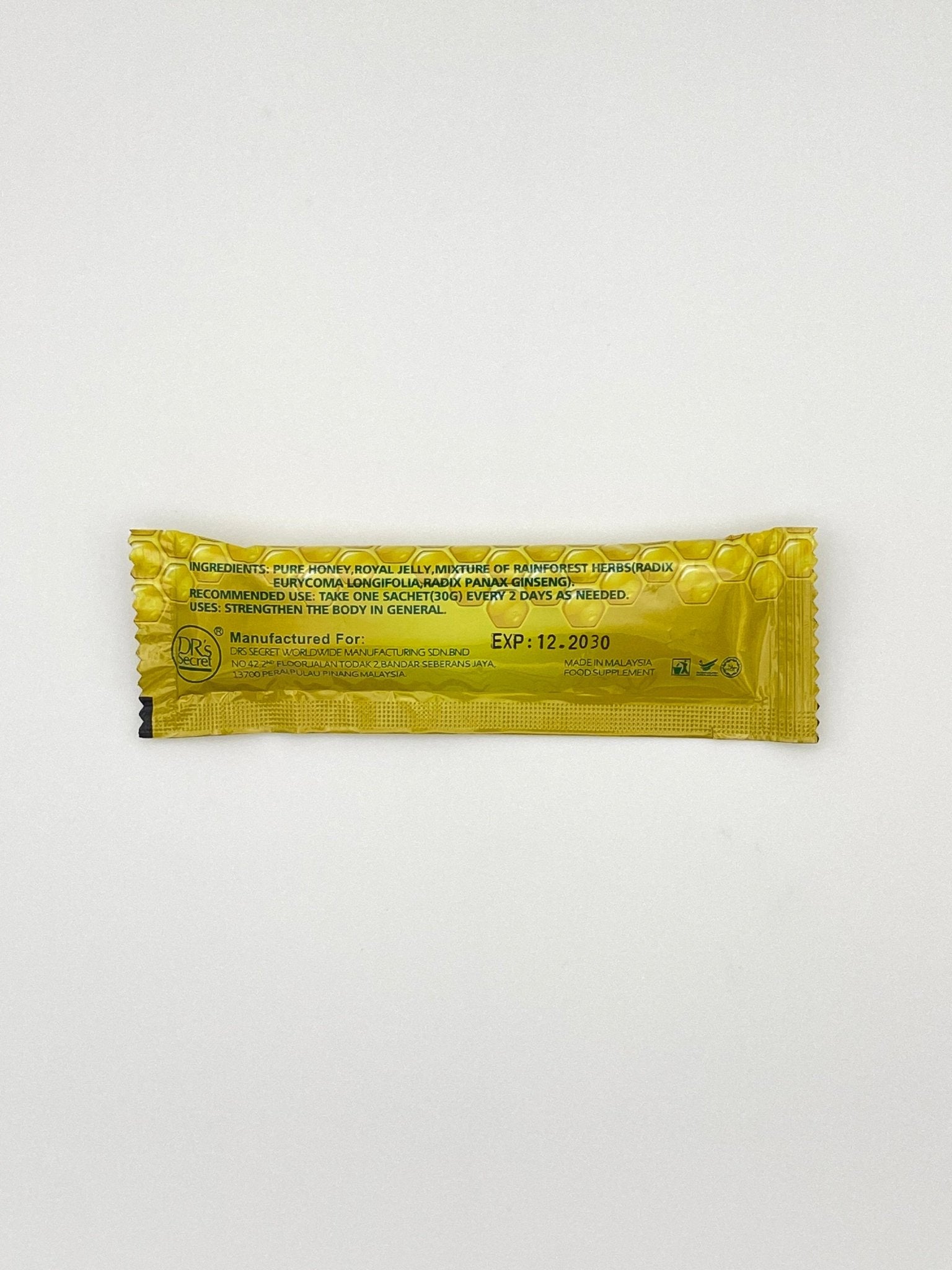 Bio-Herbs Royal King Honey de Dr’s Secret (10 Sobres de 30 g) – Afrodisíaco Natural para Hombres - The Profit Store