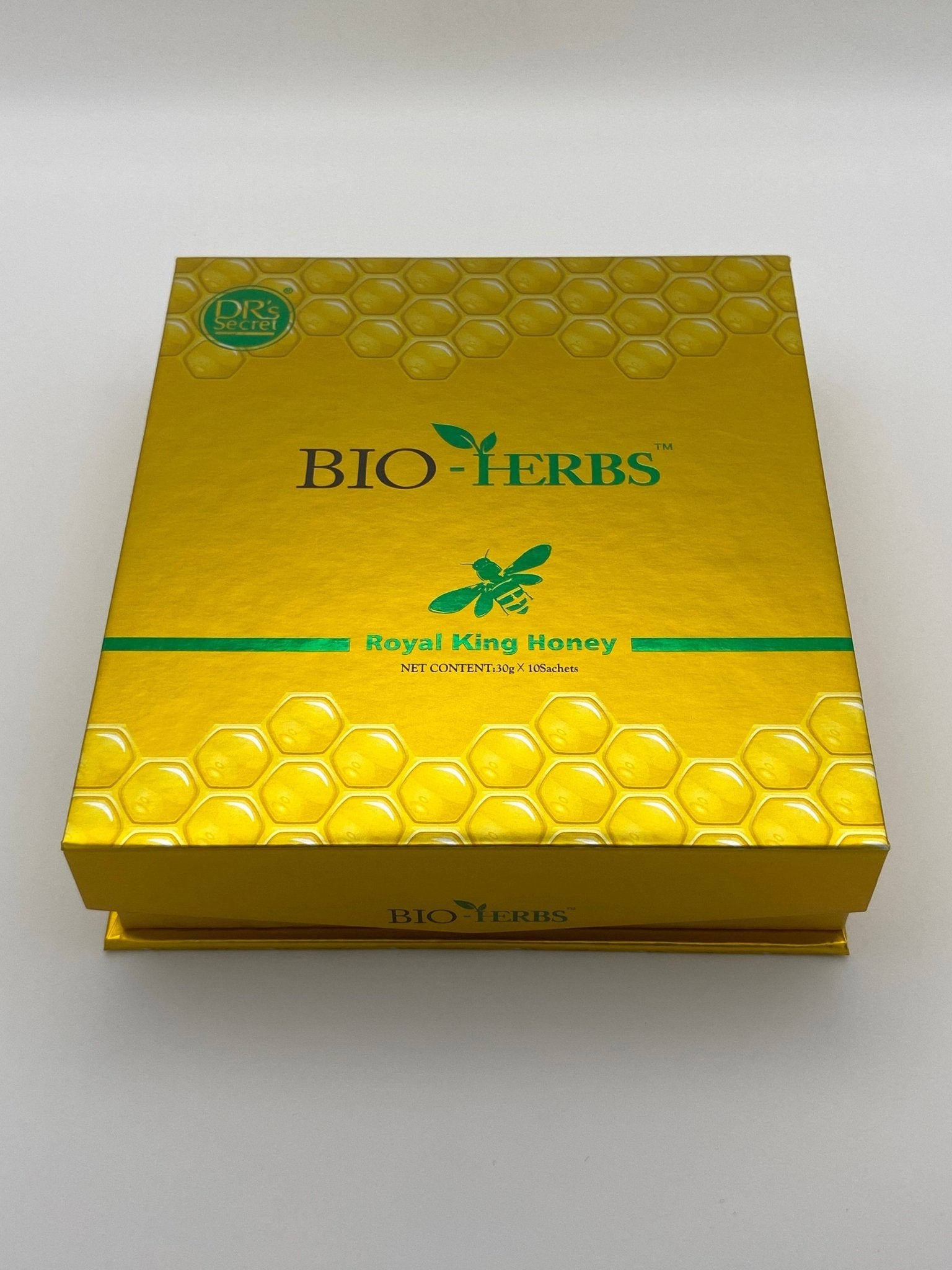Bio-Herbs Royal King Honey de Dr’s Secret (10 Sobres de 30 g) – Afrodisíaco Natural para Hombres - The Profit Store