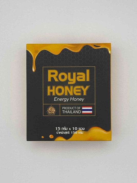 Caja de Royal Honey Energy Honey (10 Sobres de 15 g) – Afrodisíaco Natural para Hombre