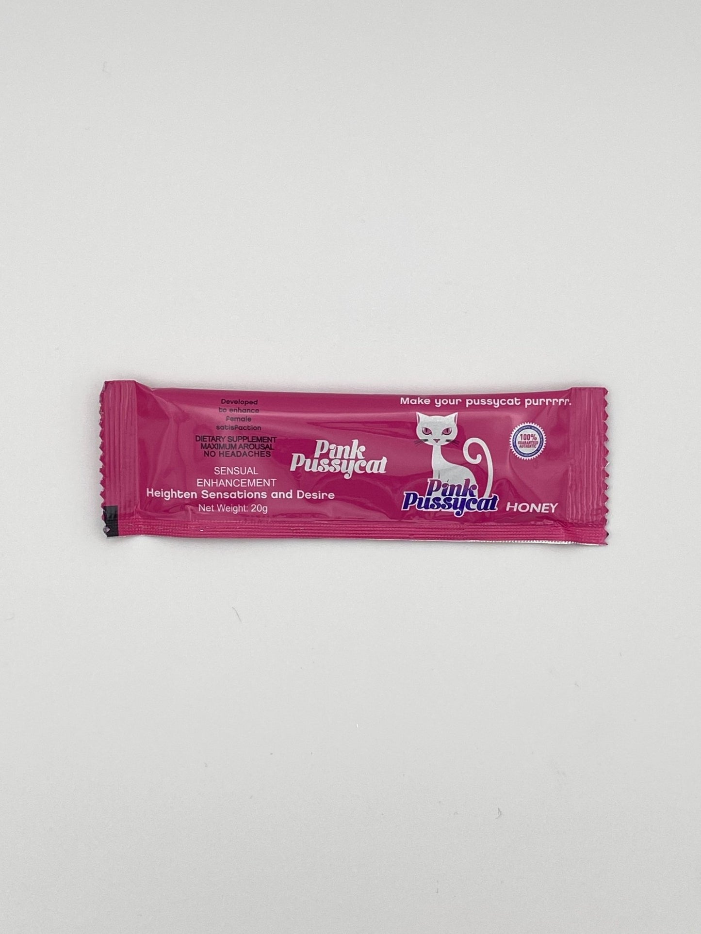 Pink PussyCat Honey (24 Sobres de 20 g) – Afrodisíaco Natural para Mujeres - The Profit Store
