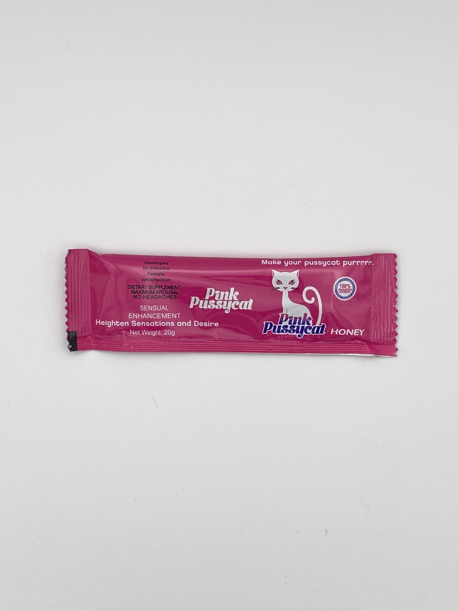 Pink PussyCat Honey (24 Sobres de 20 g) – Afrodisíaco Natural para Mujeres - The Profit Store