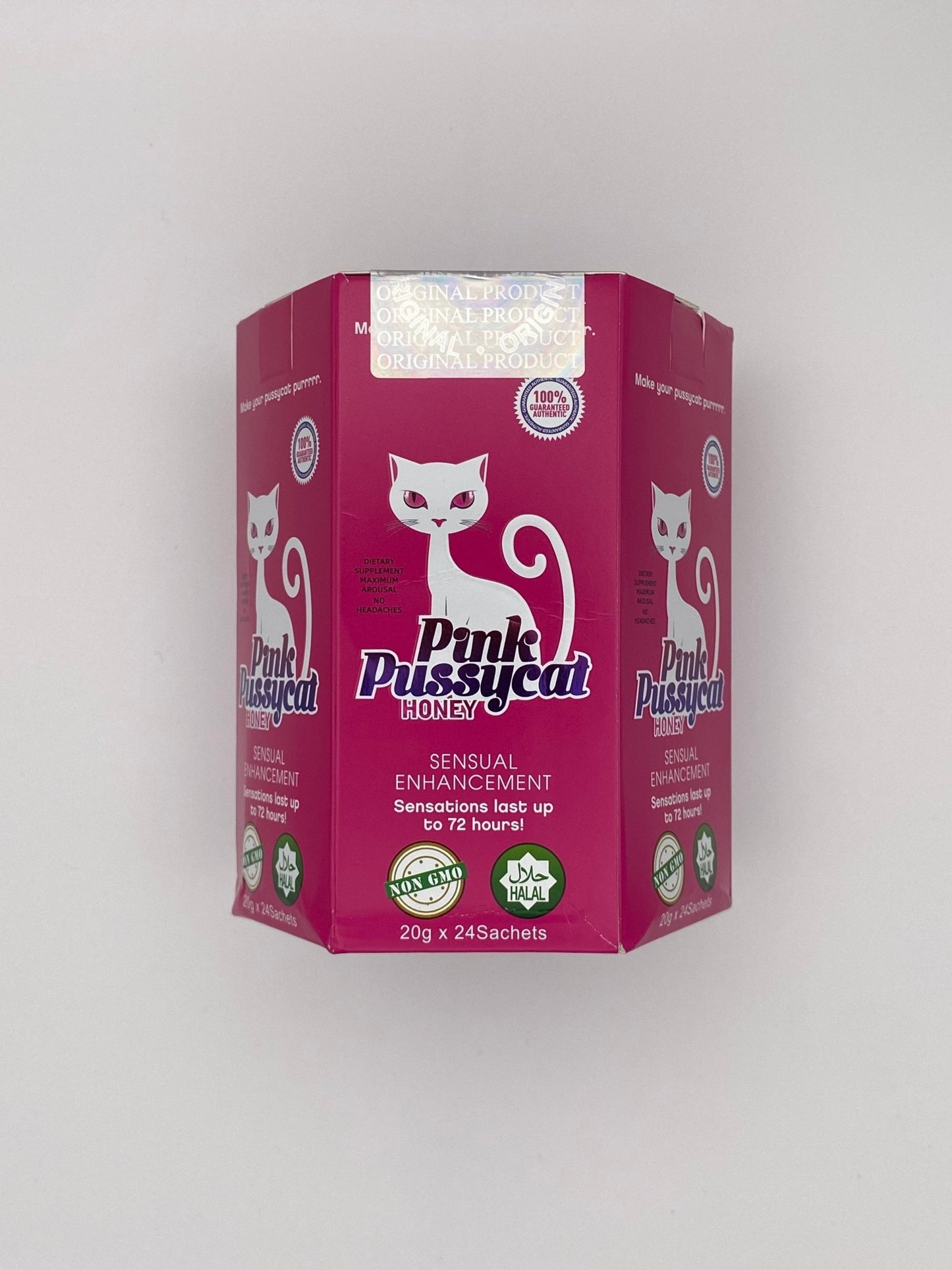 Pink PussyCat Honey (24 Sobres de 20 g) – Afrodisíaco Natural para Mujeres - The Profit Store