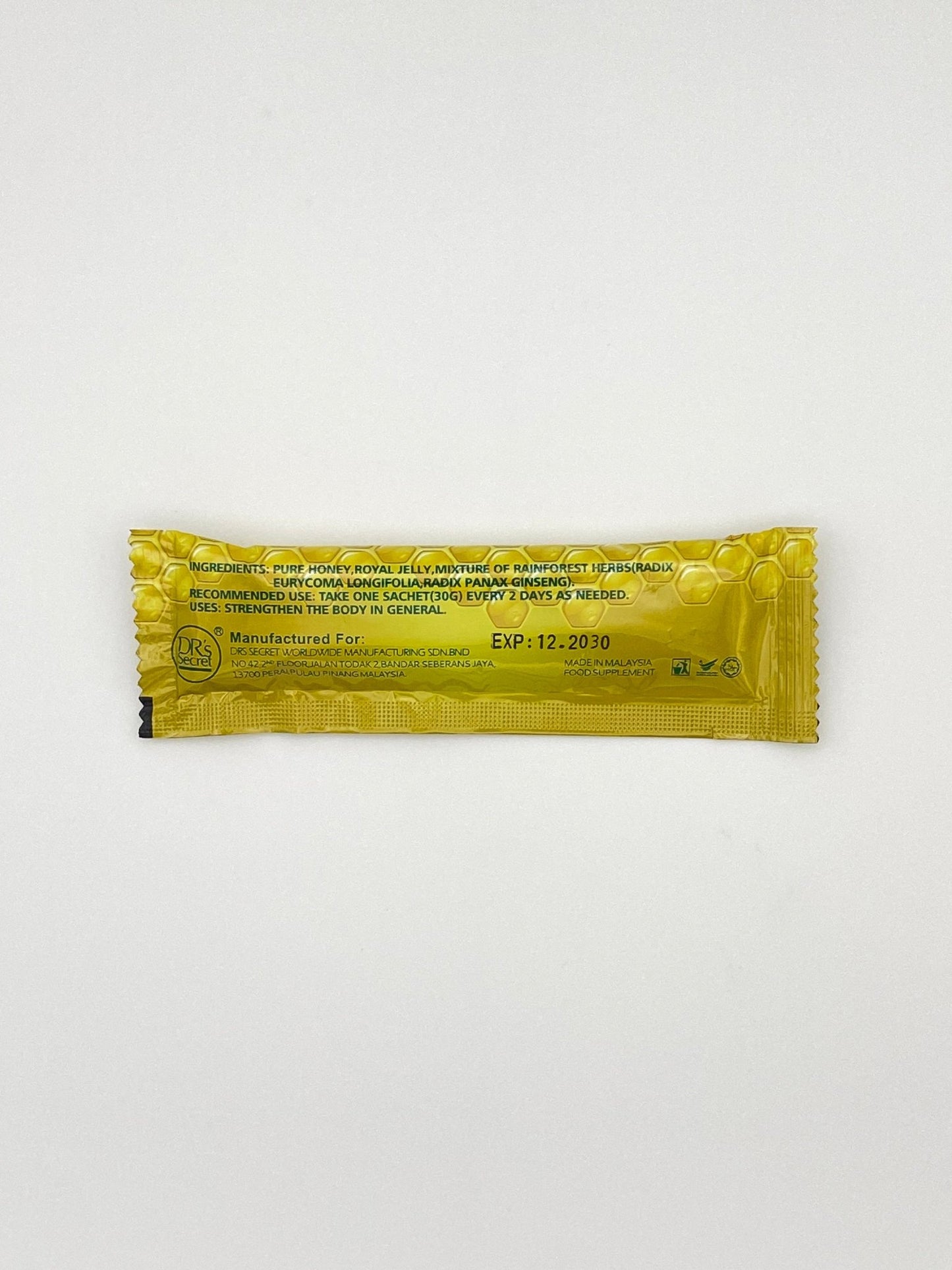 Bio-Herbs Royal King Honey de Dr’s Secret (10 Sobres de 30 g) – Afrodisíaco Natural para Hombres - The Profit Store