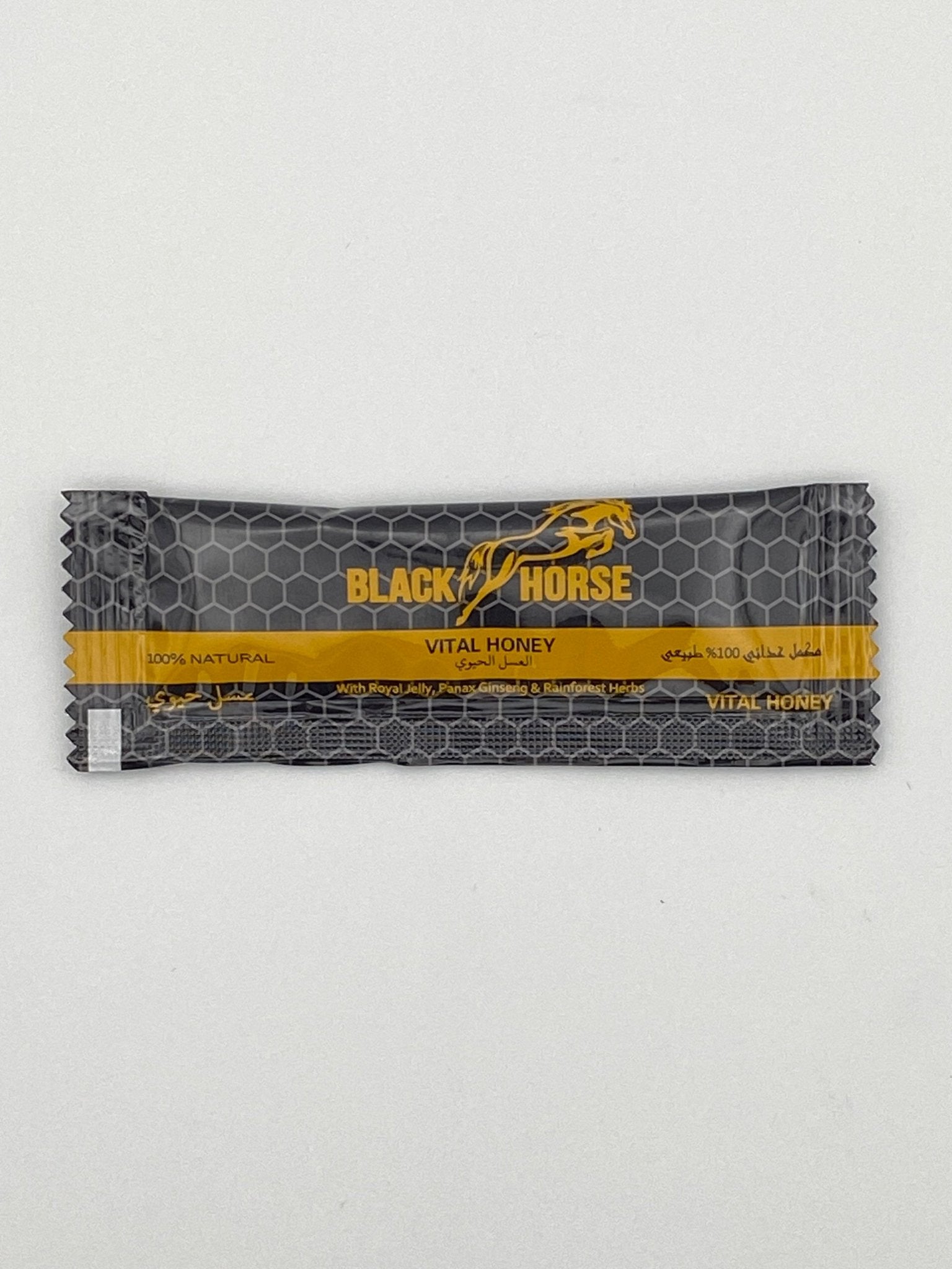 Black Horse Vital Honey (24 Sobres de 10 g) – Afrodisíaco Natural para Hombres - The Profit Store