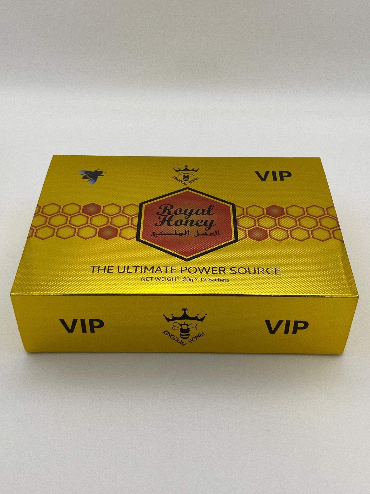 Royal Honey VIP (12 Sobres de 20 g) – Afrodisíaco Natural para Hombres - The Profit Store