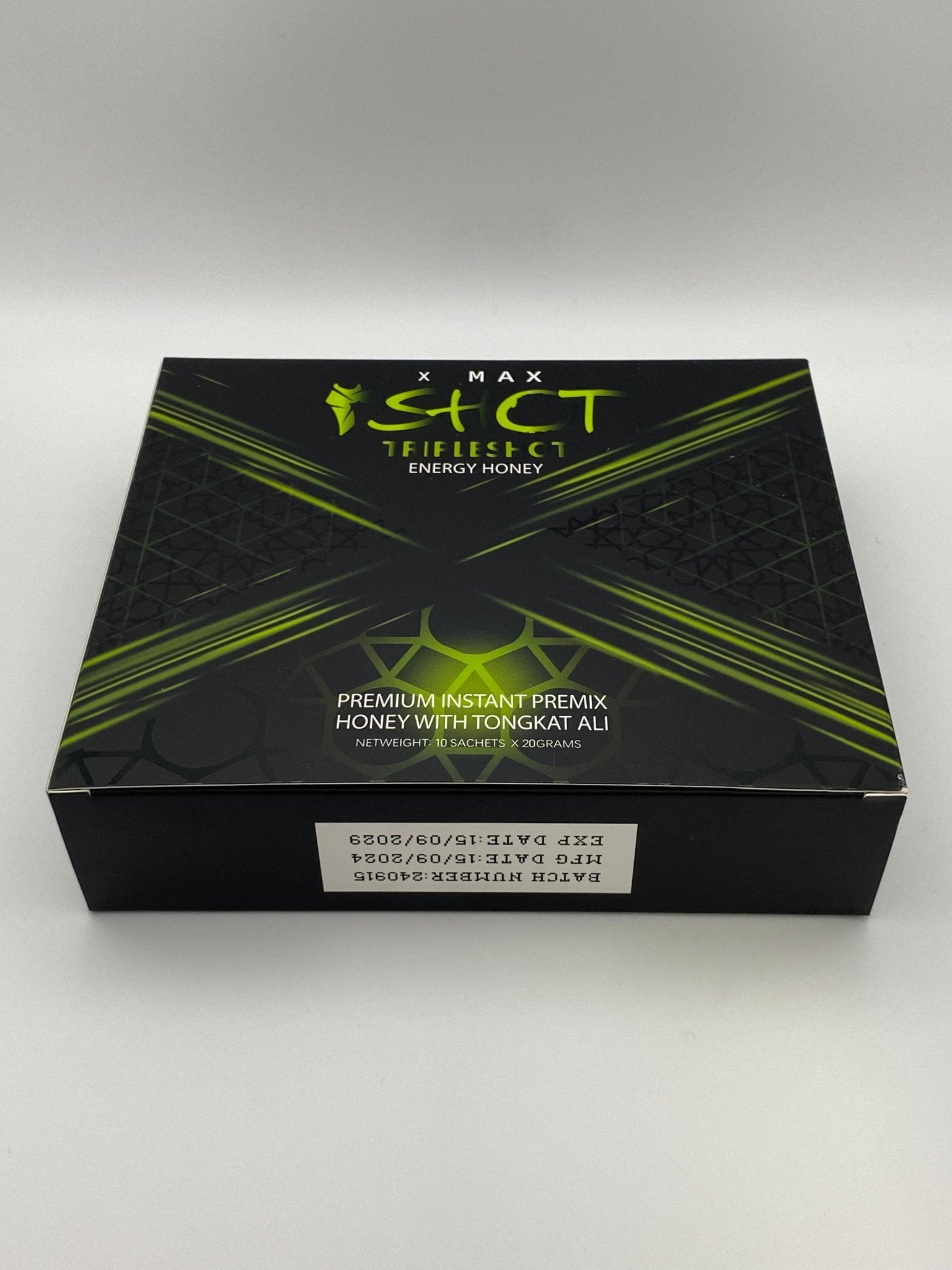 X MAX Shot TripleShot Energy Honey (10 Sobres de 20 g) – Afrodisíaco Natural para Hombres - The Profit Store