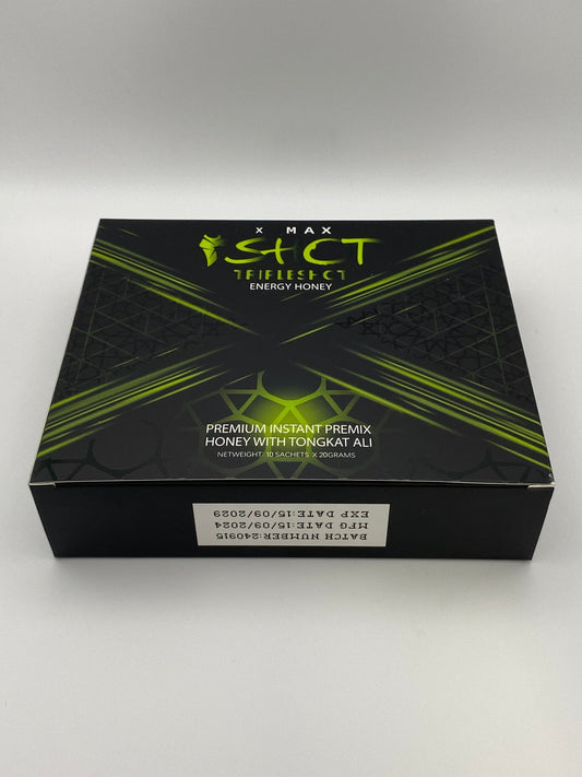 X MAX Shot TripleShot Energy Honey (10 Sobres de 20 g) – Afrodisíaco Natural para Hombres - The Profit Store